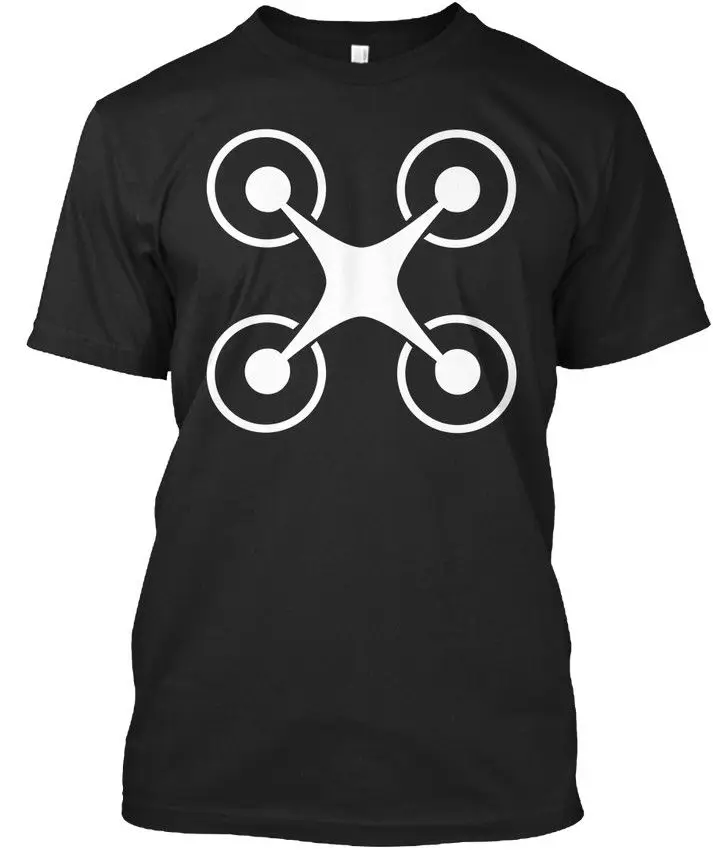 

Funny O Neck T Shirt Drone Standard Unisex T-Shirt Summer Tee Shirt