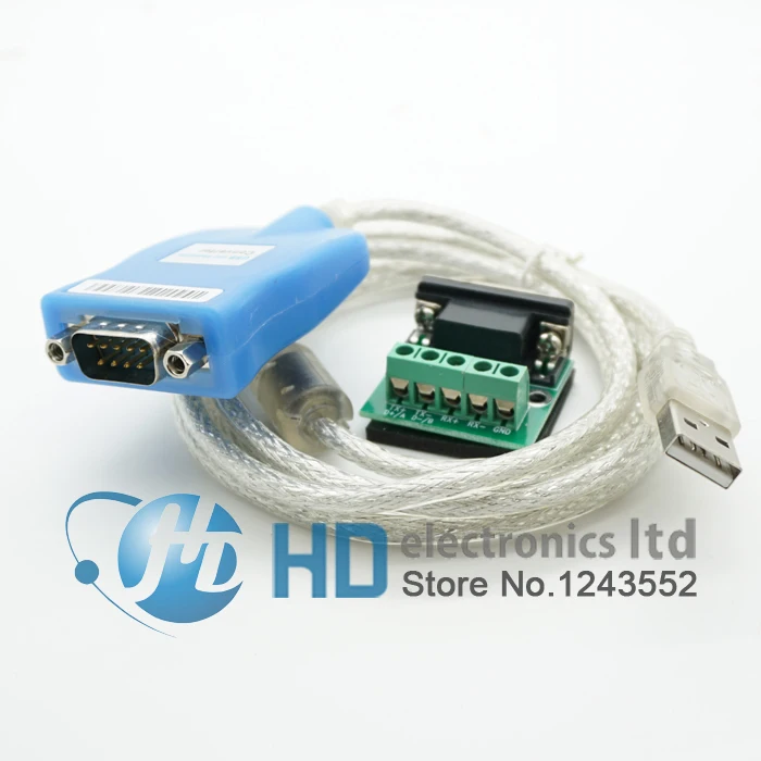Переходник USB 2 0 в RS-485/-422 RS485/RS422 кабель-преобразователь чипсет FT232 | Компьютеры и