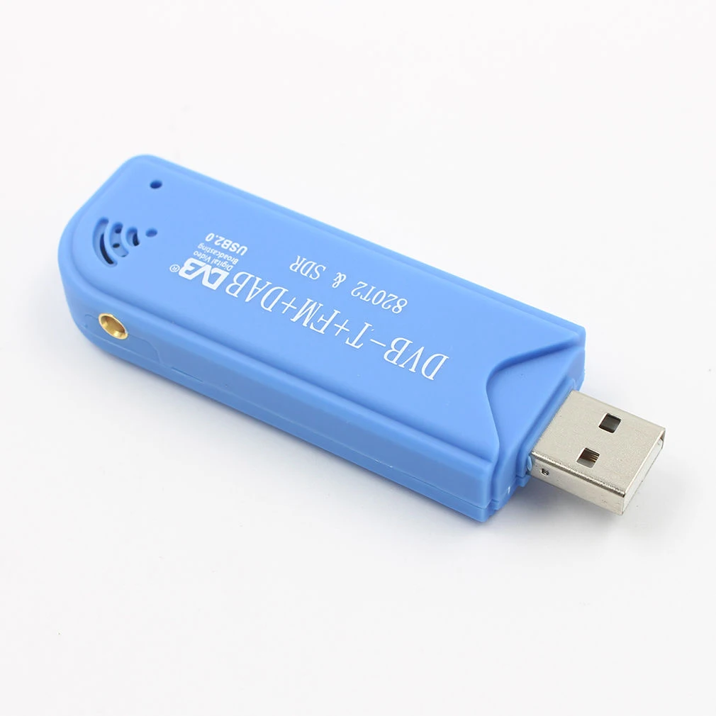 USB 2 0 цифровой DVB-T SDR + DAB FM HD ТВ тюнер приемник RTL2832U R820T2 | Электроника