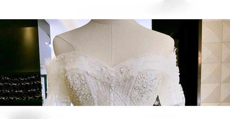 Романтический торжественные платья Длинные свадебные спинки Аппликация 2017