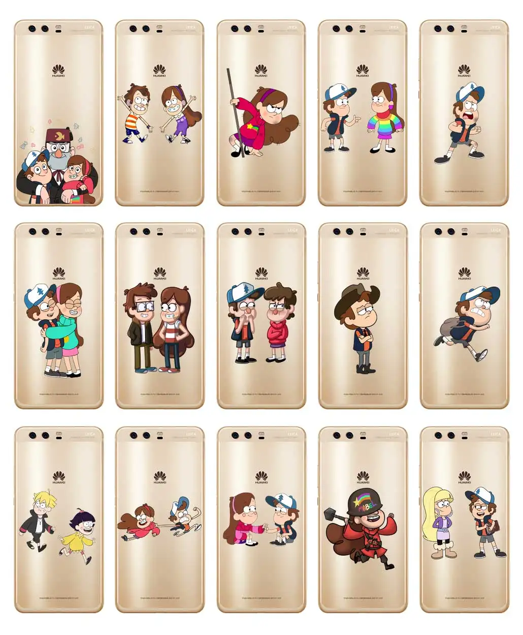 DREAMFOX L531 Gravity Falls Soft TPU Silicone Case Cover For Huawei P8 P9 P10 Lite Plus 2017 Honor 8 Pro 9 6X |