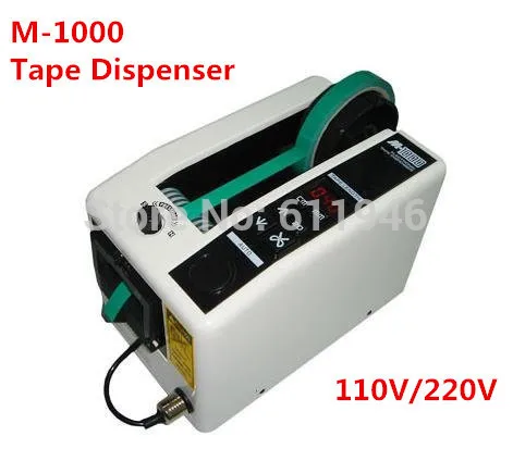 Enlarge 1PC High quality automatic tape dispenser M-1000 Packing Cutter Machine cutting cutter machine 220V