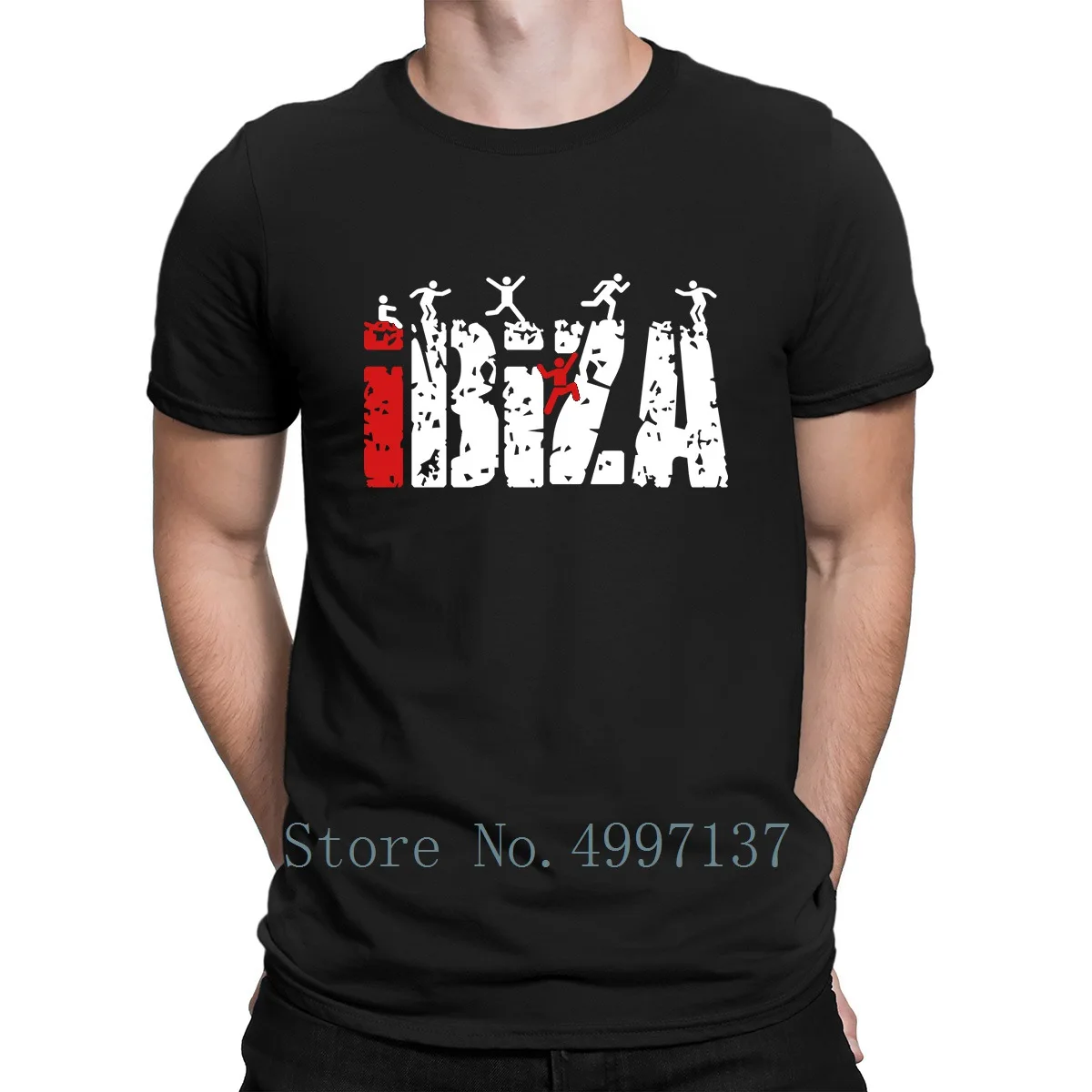 Ibiza B 2c Экологичная Сумка тоут футболка с буквами на заказ Новая мода коротким