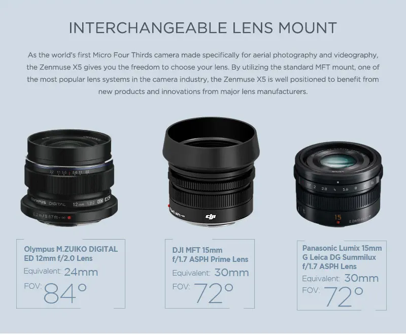DJI Zenmuse X5
