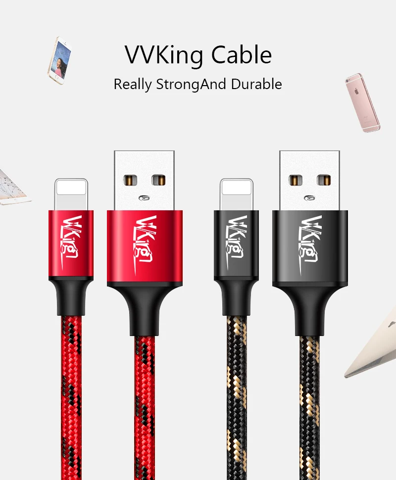 Для iphone USB кабель 1,2 A для зарядки данных м/2 м/3 м для iphone X XS XR 8 7 6 6 S телефонный кабель металлический нейлоновый плетеный кабель для быстрой зарядки