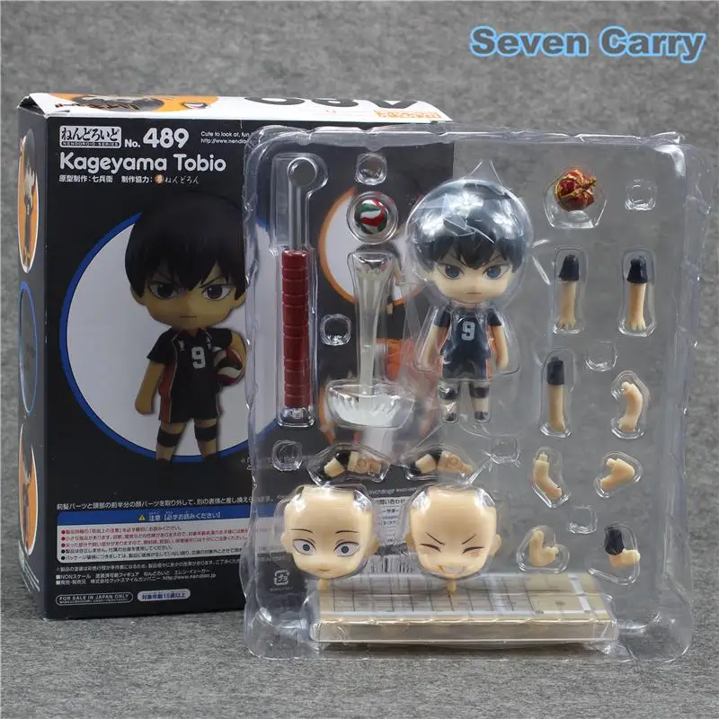 Новый японский аниме Haikyuu GSC #489 kageyama tobio 10 см ПВХ фигурка бесплатная доставка|action
