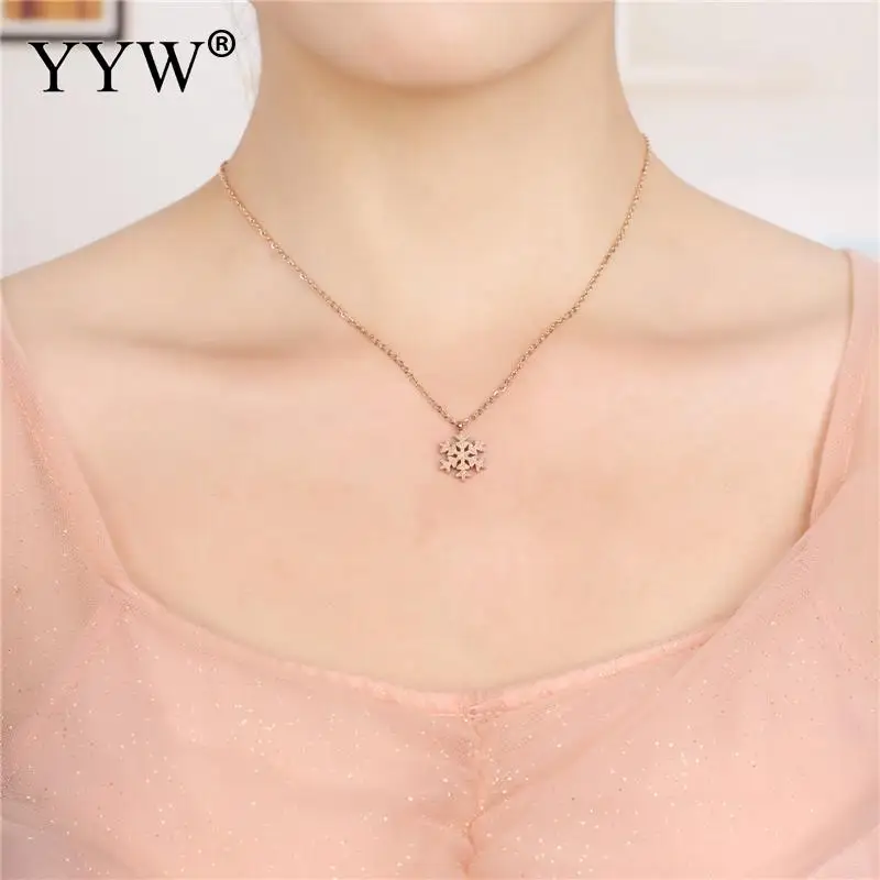 Женское Ожерелье с полыми звеньями элегантное романтическое ожерелье в
