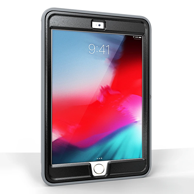 Силиконовый + поликарбонатный Гибридный чехол с поворотом на 360 градусов