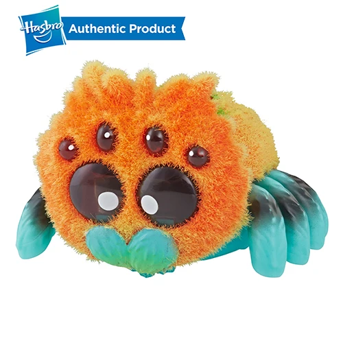 Hasbro Yellies Webington волнистые извивается Голосовое управление паук ПЭТ БДСМ игрушки Семья вечерние на день рождения для детей Рождественский подарок - Цвет: E5380-Flufferpuff