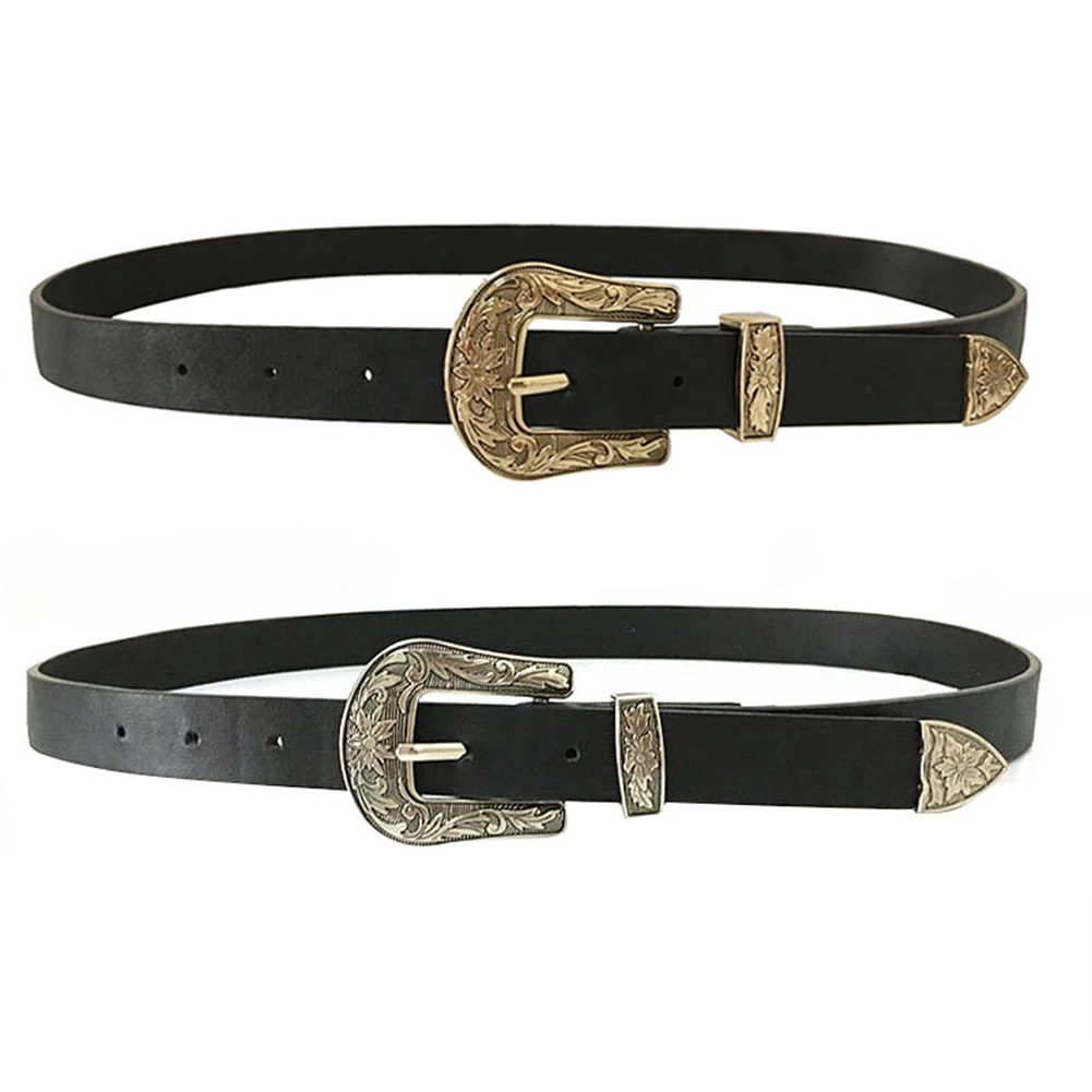 Women Waistband Vintage PU Leather Ethnic Pants Waist Belt Gifts Jeans Fashion Pin Buckle Clothes Accessories Dresses Docoration |