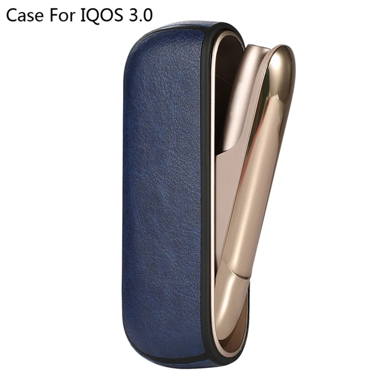 Чехол из ТПУ для IQOS 3,0, чехол для переноски, чехол для электронной сигареты, аксессуары для хранения, чехол, однотонный чехол для IQOS 3 - Цвет: BL