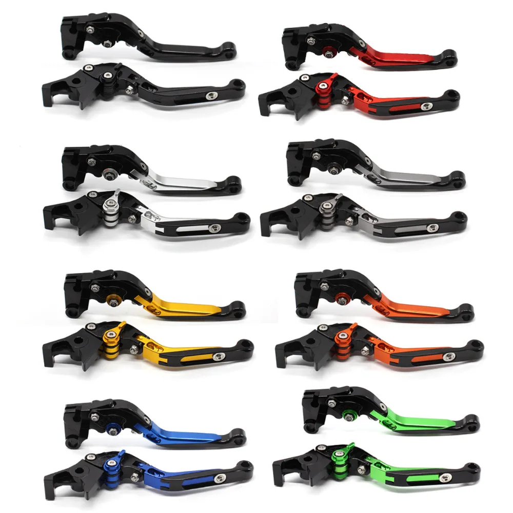 CNC регулируемый Мотоциклы сцепные рычаги Складной Выдвижная рычаг для Yamaha YFM 700