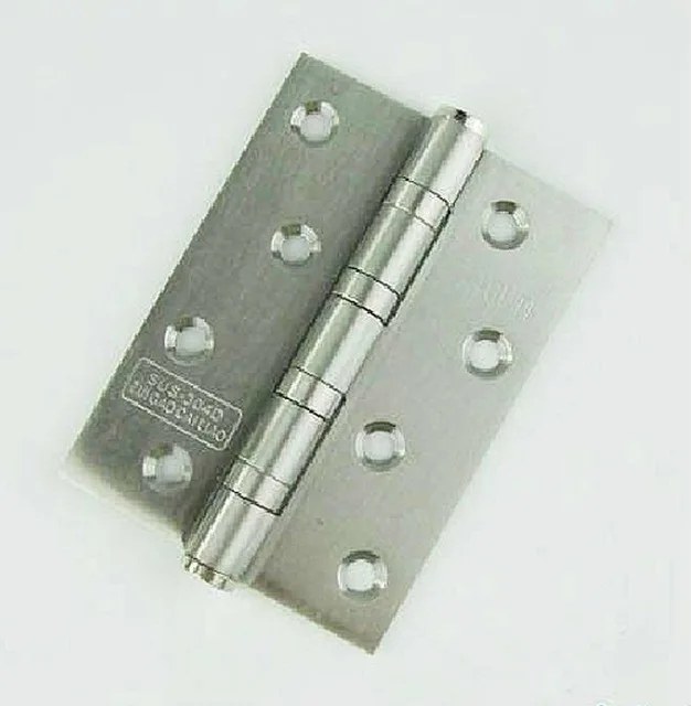 

2 Pair Door Hardware Stainless Steel 304 4''X4''X2.5mm Door Hinge