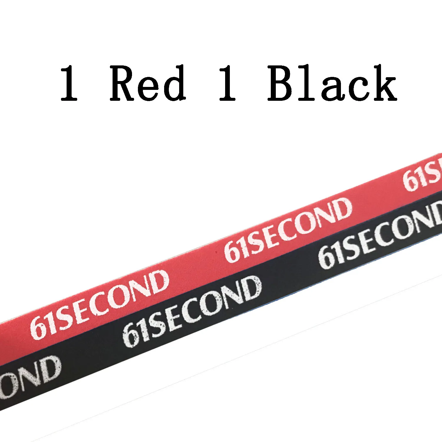 1 Red 1 Black 2 шт. 61second профессиональная ракетка для настольного тенниса для защиты кромок поролоновая лента анти-столкновения лента аксессуары для настольного тенниса - Цвет: 1 Red 1 Black