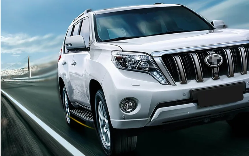 Для Toyota LAND CRUISER Prado FJ150 2700 4000 2010 2017 автомобильные беговые доски боковые ступенчатые