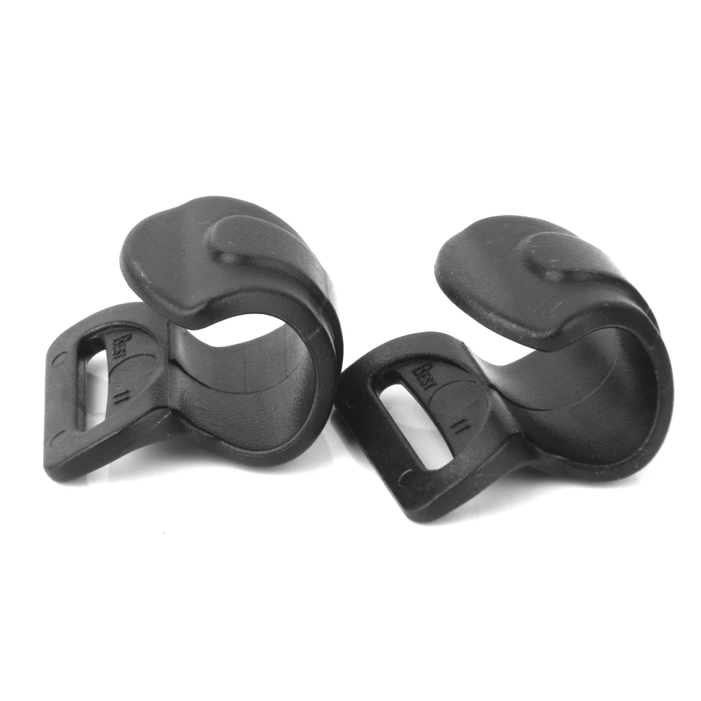 10 шт. пластиковый тент для кемпинга 13 мм|clips for straps|clips plasticclips black |