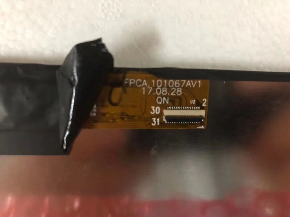 Оригинальный 10 1 дюймов 31pin ЖК дисплей экран FPCA.101067AV1 FPCA 101067AV1 для планшеты pc