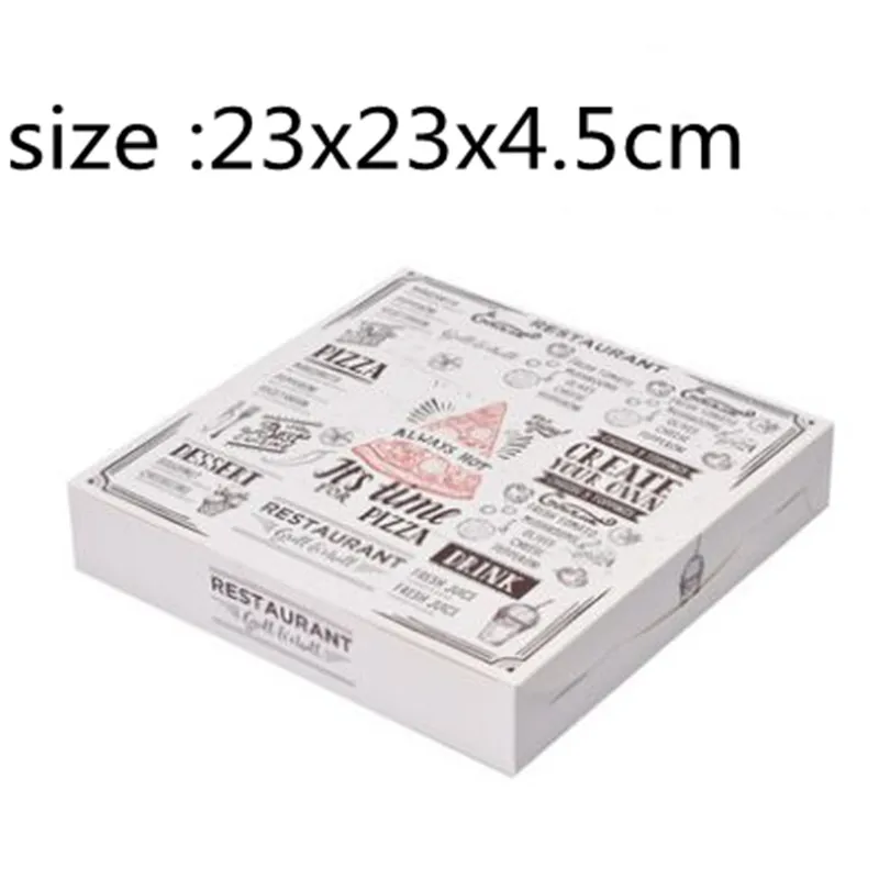 Новая распродажа 5 шт. 16 5x16 5x4 см/23x23x4 см коробка для сыра пиццы новая чистая может