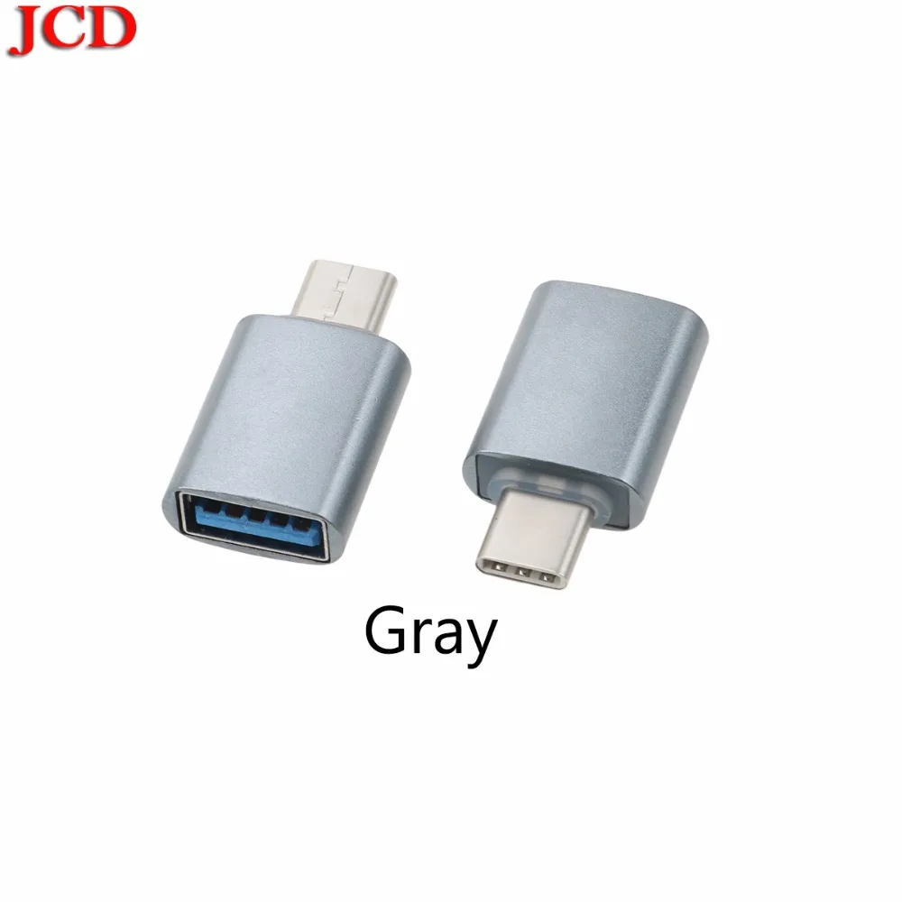 Адаптер JCD для Xiaomi mi 4C 5 6 8 Тип C адаптер Type-C на USB 3 0 OTG Кабель-адаптер конвертер One plus