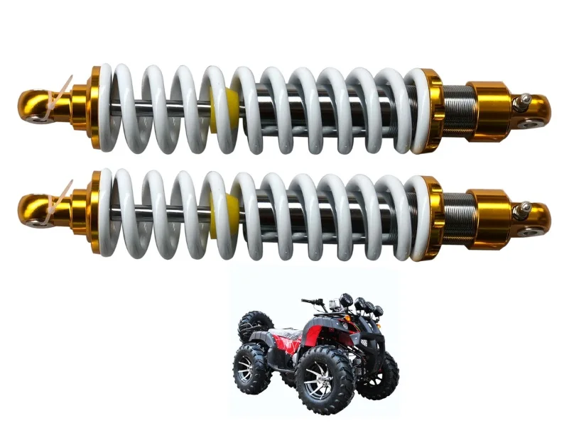

370mm MOTORCYCLE ATV SHOCK ABSORBER front shock absorber Rear shock absorber FOR CFMOTO CF500 ATV OR CF800-2/CFX8 WHITE GOLD
