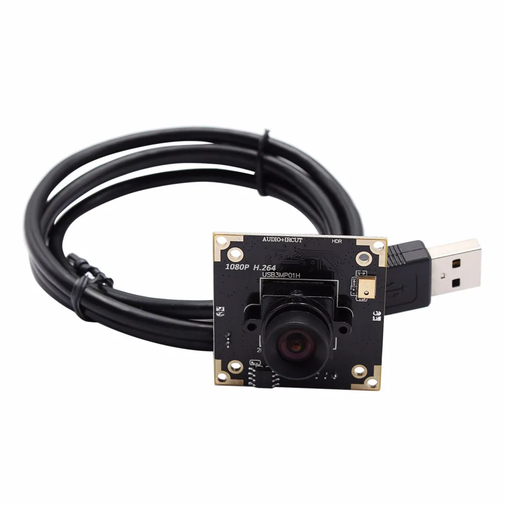 WDR 2MP /3MP микро мини CMOS модуль камеры 100 градусов без искажений объектив USB 2 0