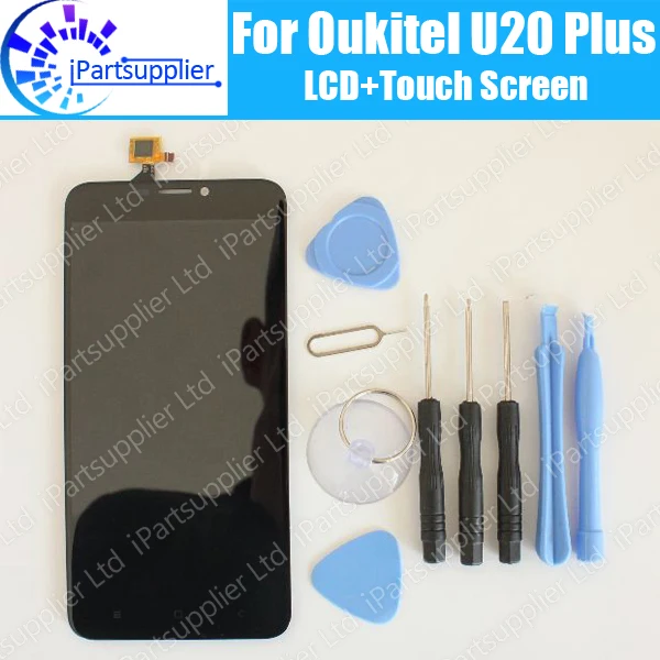 ЖК дисплей и сенсорный экран Oukitel U20 Plus 100% оригинальный дигитайзер стеклянная