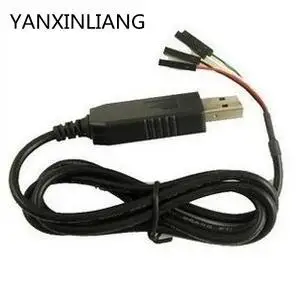 Автомобильный преобразователь USB в RS232 TTL UART PL2303HX 1 м модуль адаптера кабеля USB-COM |