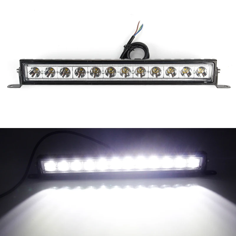 OKEEN супер тонкий 10D 15 4 &quotсветодиодный рабочий светильник 12 в 24 Вт Led бар комбо