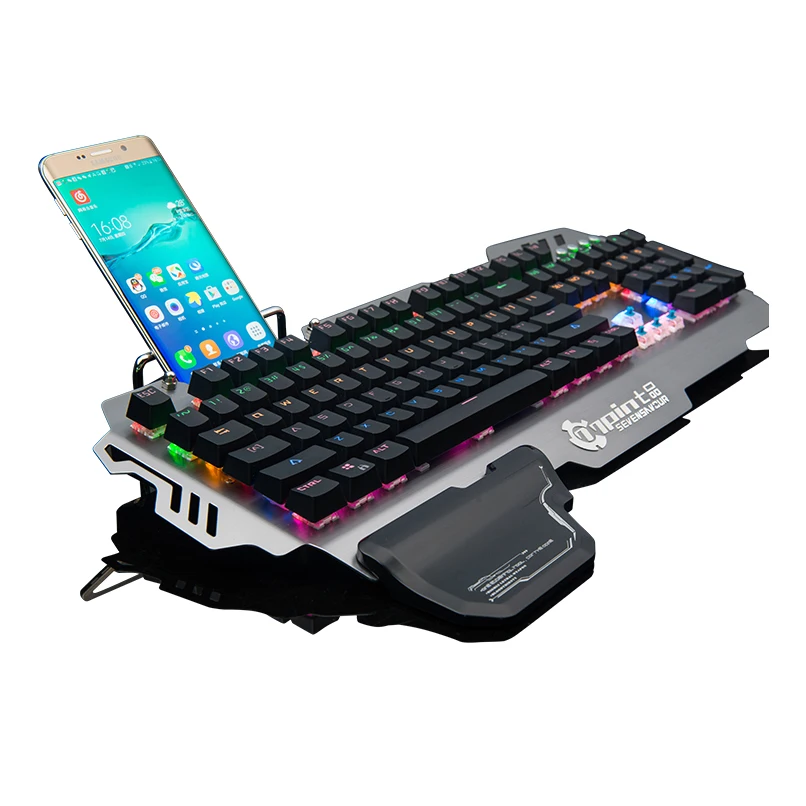 USB проводной Профессиональные Механическая игровая клавиатура и Мышь комбо