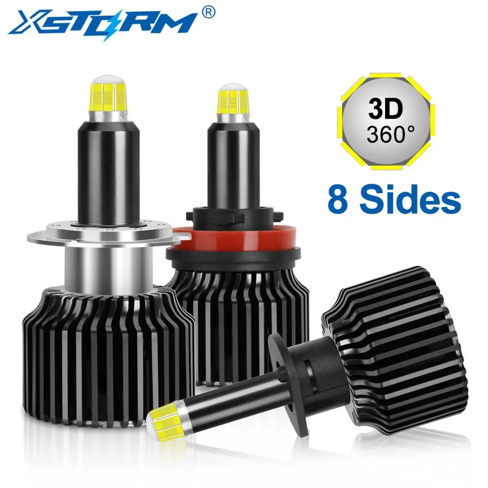 Светодиодные автолампы Canbus H8, H11, HB3 9005, HB4 9006, 2 шт.