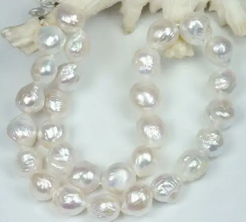 Natural Huge 12 - 13MM Australian South Seas kasumi White Pearl Necklace 18 &quot&gt&gt&gt women jewerly Free shipping | Украшения и