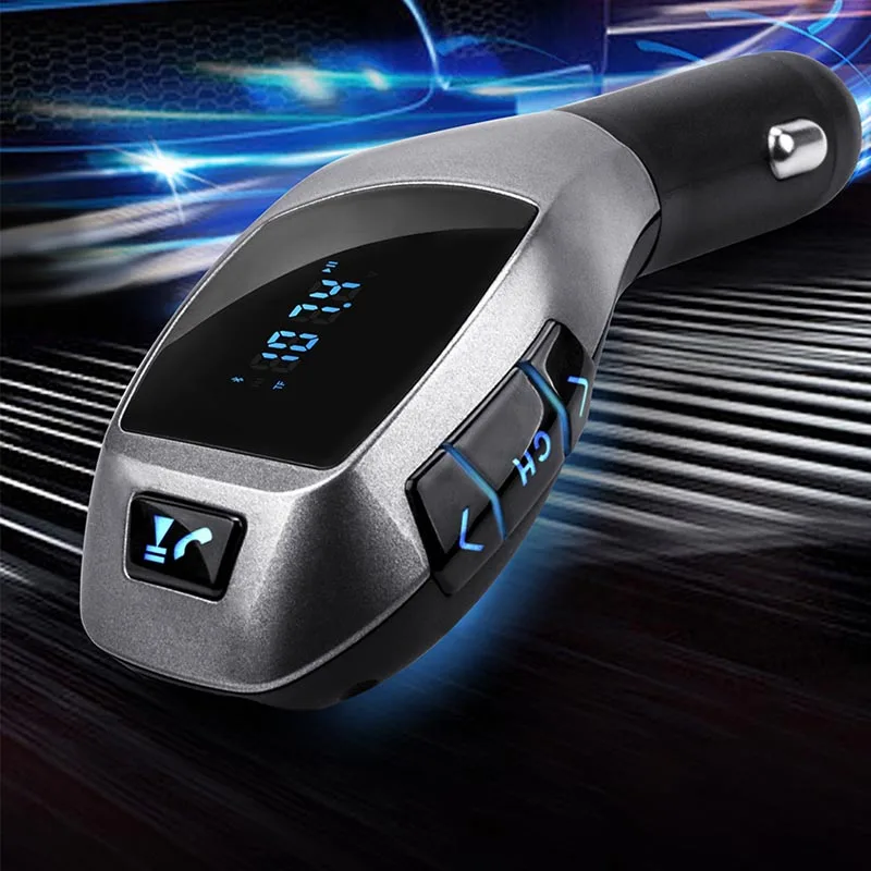 Новый Bluetooth Автомобильный fm передатчик модулятор mp3 плеер беспроводной громкой