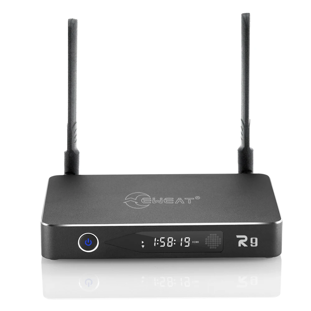 Eweat R9 TV Box Only Eweat R9 16GB PK X96 X92 H96 Pro+ Android 6,0 tv Box 3D 4K BD ISO Realtek RTD 1295 Cortex A53 2,4G/5,8G двойной WiFi 3," SATA порт - Цвет: Eweat R9 TV Box Only