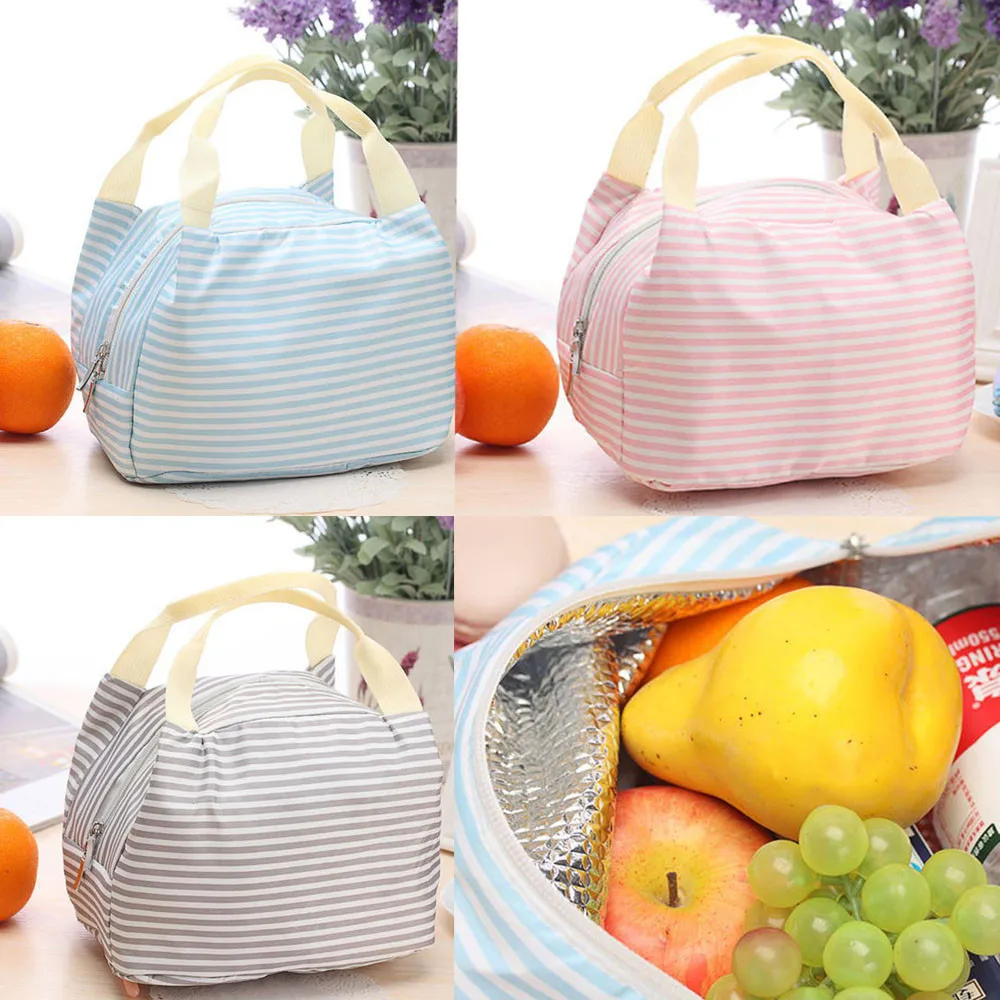 1 шт. теплоизолированная сумка на молнии Сумка тоут из ткани Оксфорд бенто для