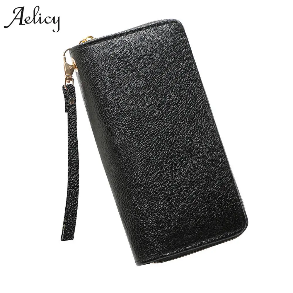 Aelicy кожаные женские кошельки роскошные брендовые новый дизайн высокое качество