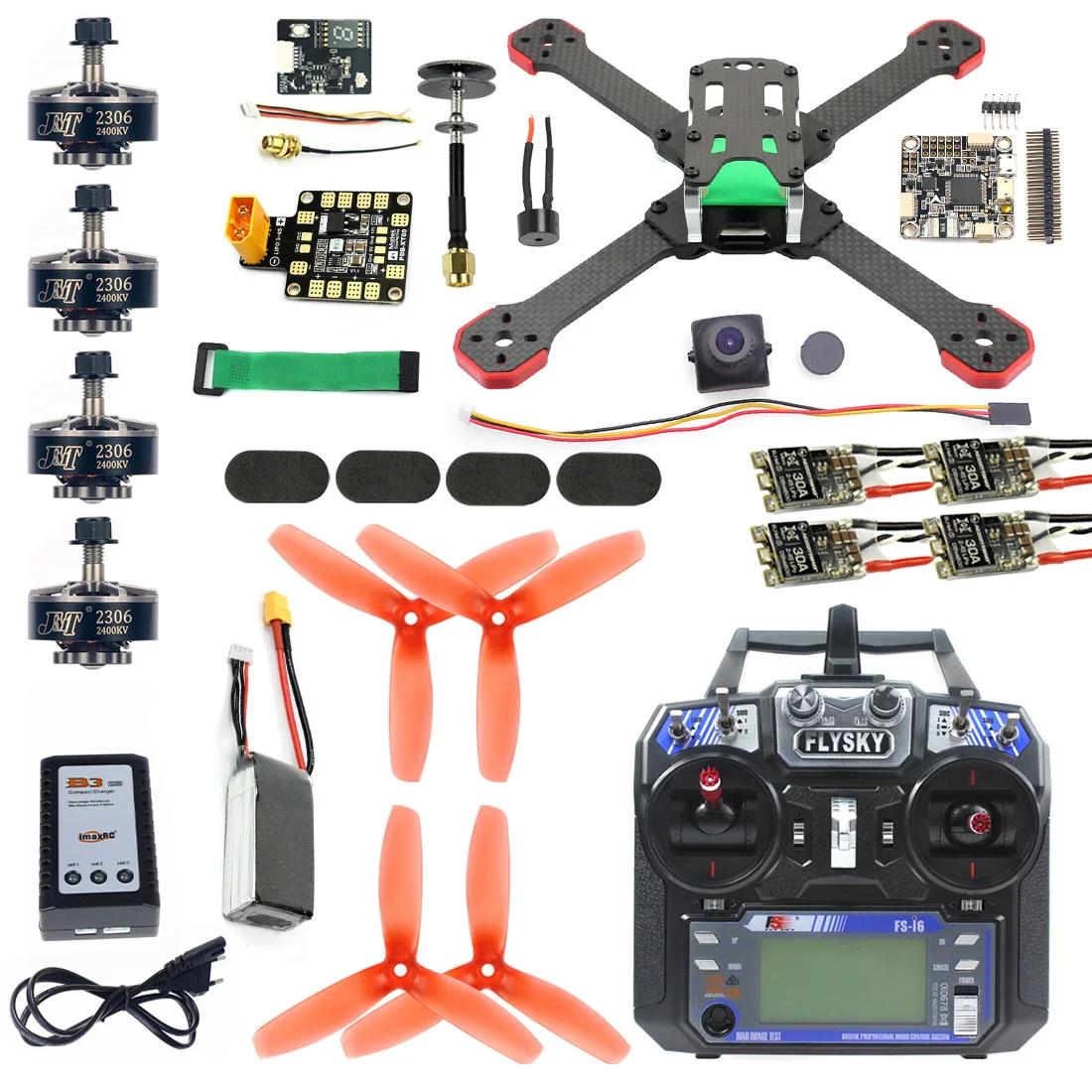 Квадрокоптер Frog 2 4G 6 каналов Радиоуправляемый RTF Betaflight F4 Pro V2 BLHeli s 30A 5 8G 25/200/400mW VTX