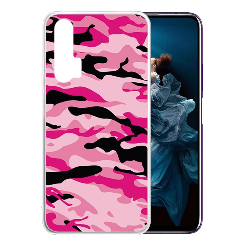 Мягкий силиконовый прозрачный ТПУ чехол для Huawei Honor 20 Pro 9X 8X 10 Lite V20 V30 Play 3 с защитой