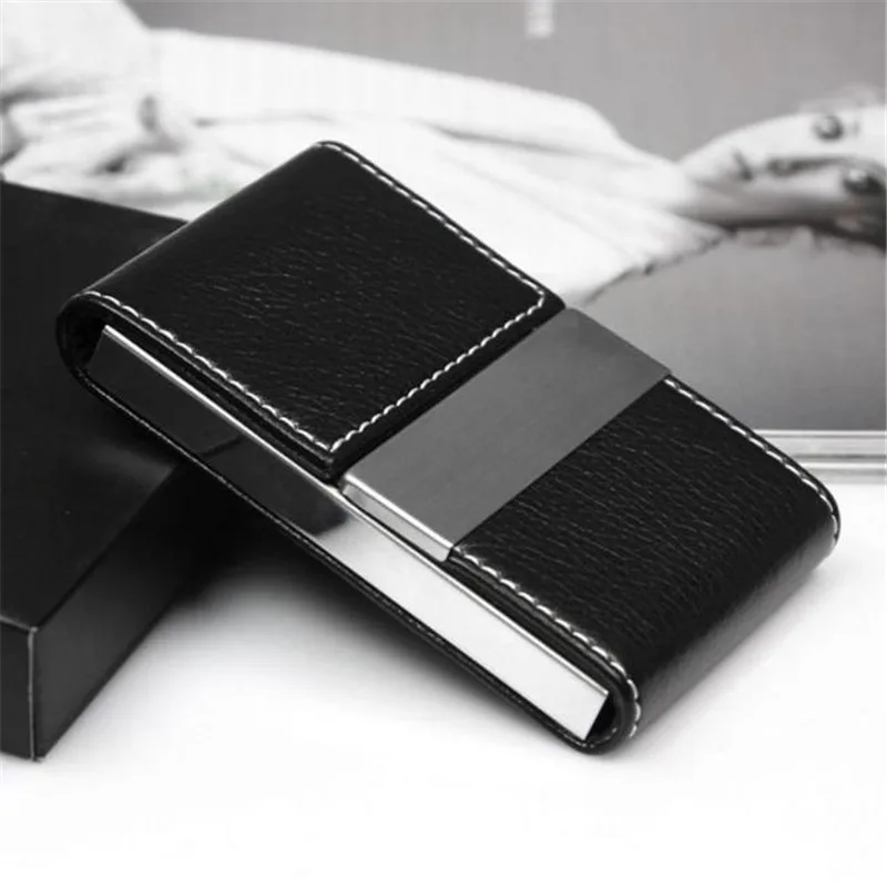 

OCARDIAN Unisex Card Case Top Quality Credit Card Package Card Holder Double Open Business Card Case Titular de la tarjeta 5May8