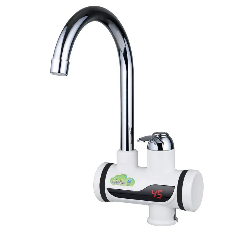 BDS3000W 1 цифровой дисплей Электрический смеситель для горячей воды