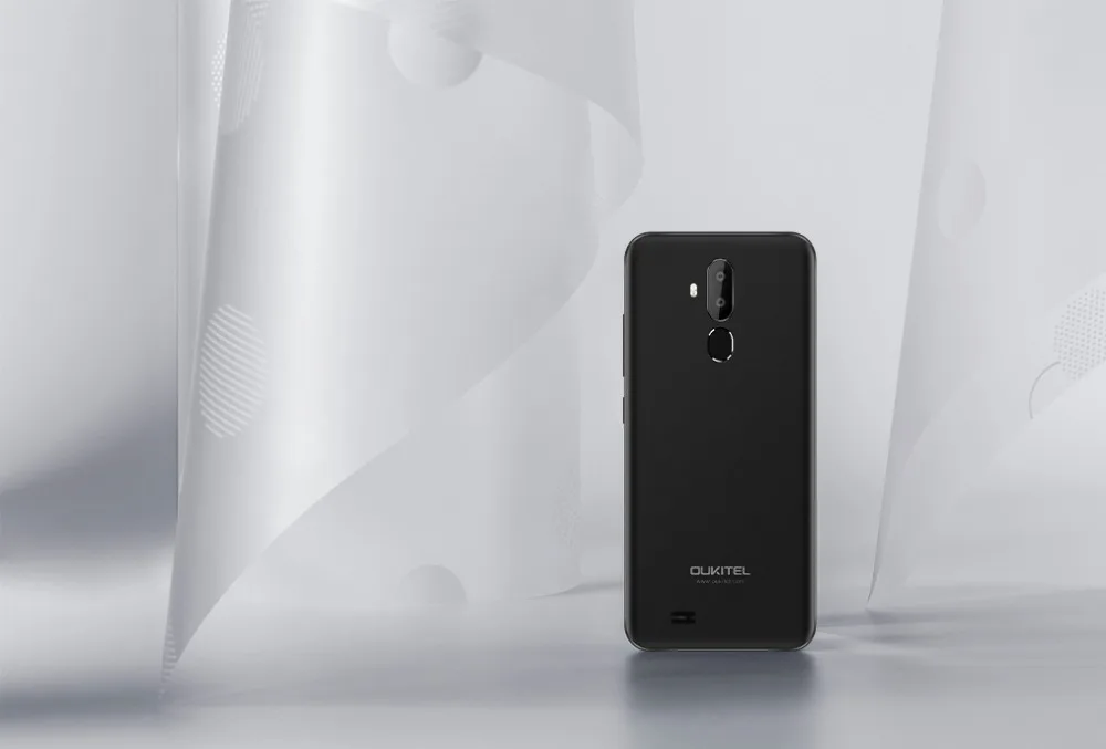 OUKITEL C12 Face ID 6,1" 19:9 смартфон с отпечатком пальца Android 8,1 мобильный телефон MTK6580 четырехъядерный 2 Гб ОЗУ 16 Гб ПЗУ 3300 мАч разблокировка