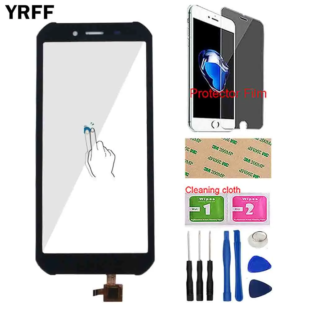 

Touch Screen For Doogee S40 Touch Screen Digitizer Front Glass Panel Sensor Repair Part 5.5'' Mobile Phone Tools Protector Film