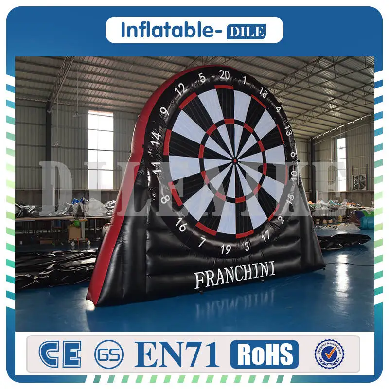 

Free Shipping PVC Inflatable Foot Darts Board Inflatable Kick Darts,Inflatable Football Target Dart Board(Size:3m/4m/5m/6m)