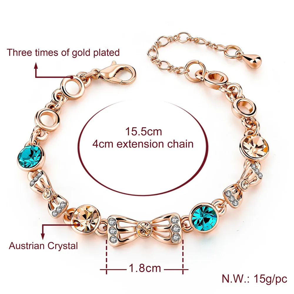 LongWay новый роскошный дизайн золотого цвета австрийский Королевский синий