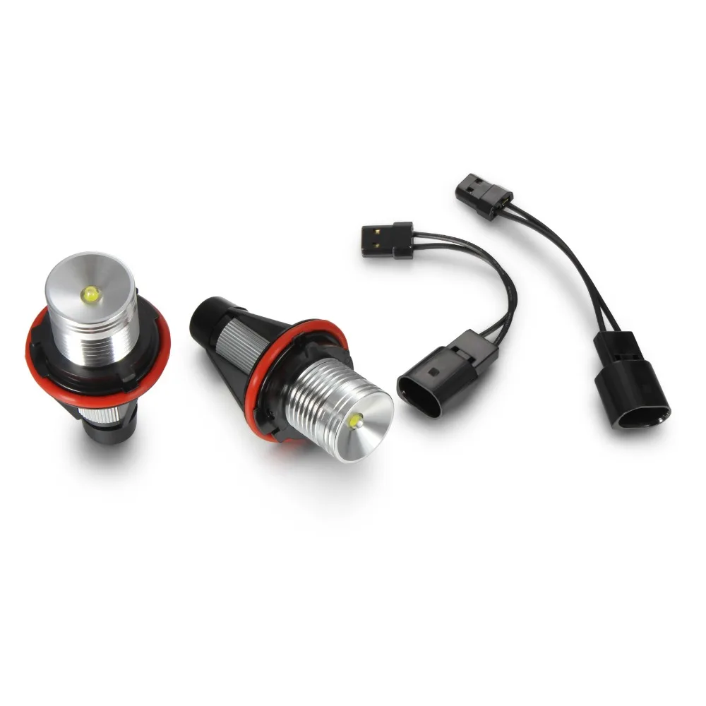 2x3 W светодиодные световые кольца бренд ANGEL EYE LED для BMW 1er E37 5er E39 Touring E61|Аксессуары