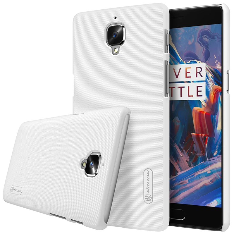 Nillkin матовый защитный ПК Жесткий Чехол для телефона для oneplus 3 3T oneplus 3T чехол Пластиковая Задняя крышка защитная оболочка для oneplus 3