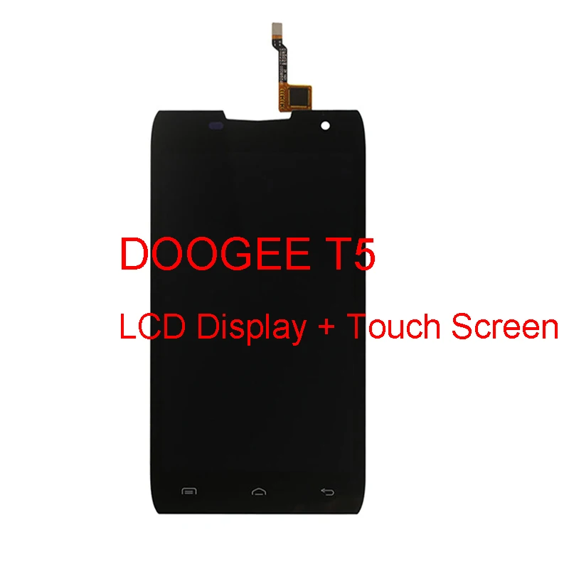 DOOGEE T5 T5 Lite ЖК-дисплей+ кодирующий преобразователь сенсорного экрана в сборе панель цифровые инструменты для замены 5," T5S 1280x720P - Цвет: DOOGEE T5