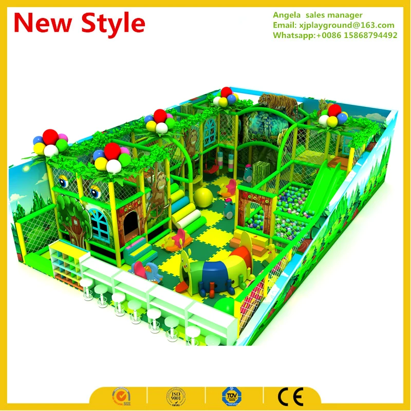 2017 Forest Theme Kid's Zone Indoor Soft Playground Equipment | Спорт и развлечения