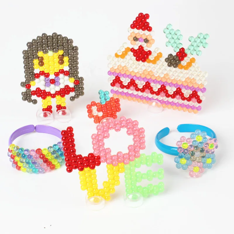 200 шт./пакет пазл с бусинами в форме распылителя воды игрушки для детей бусины 15