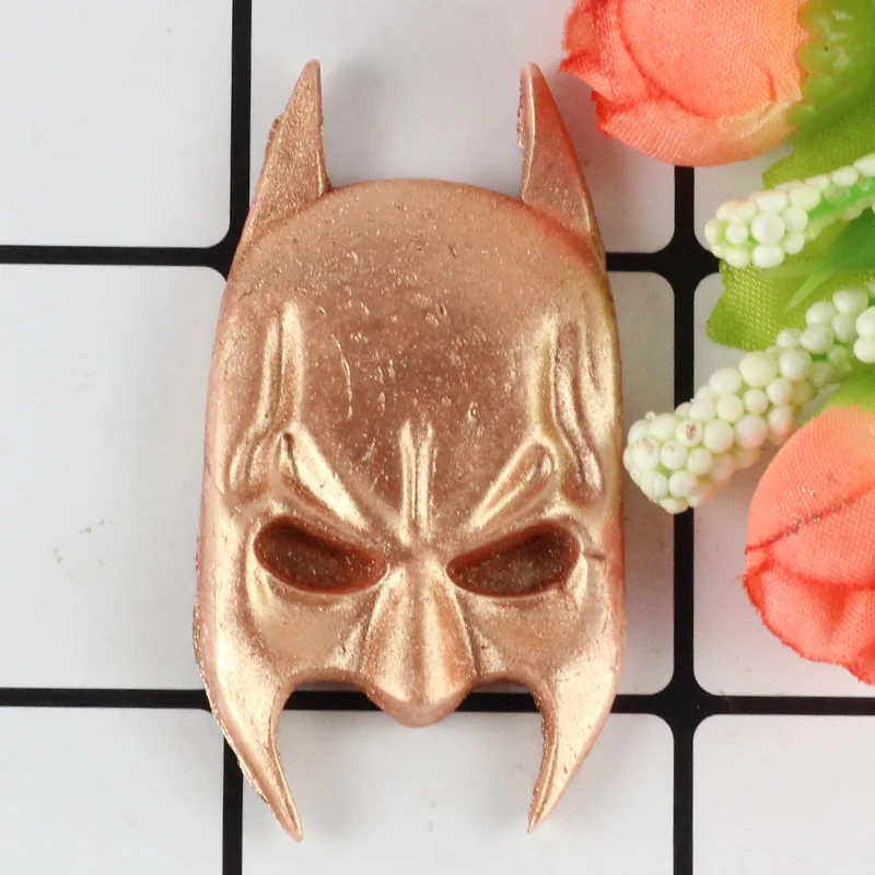 Маска Бэтмена в форме лица 3D помадка Силиконовая Форма Sugarcraft Мыло Форма DIY для творчества из пластика глина украшения торта инструменты для выпечки