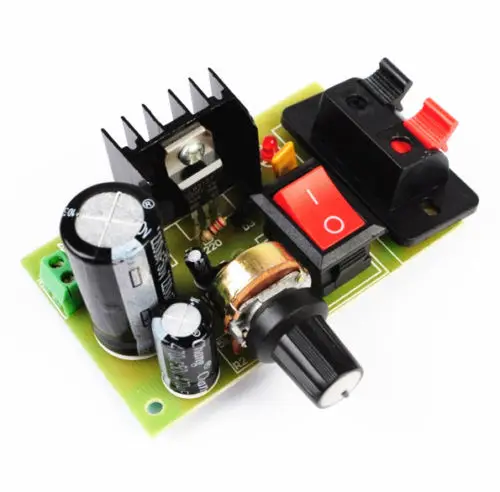 LM317 Шаг вниз DC 5 V-35 V до 1 25 V-30 DIY Наборы AC/DC Питание модуль | Электроника